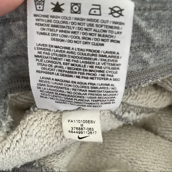 Women's Nike Sportswear Club Fleece Straight-Leg Pants Sweatpant Joggers Medium - Picture 11 of 11